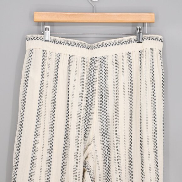 NWT MADEWELL Lightspun Pull-On Balloon Pants in Antique Cream Size L - Picture 6 of 11
